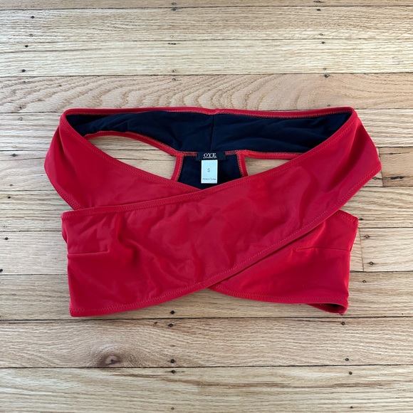 OYE Swimwear Lucette red bikini top size S - Picture 5 of 6